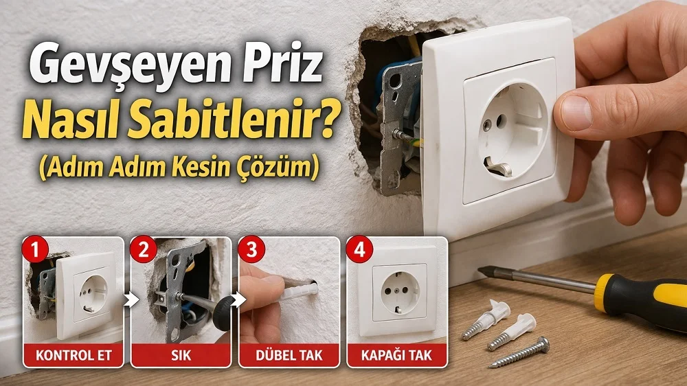 Priz Nasıl Sabitlenir