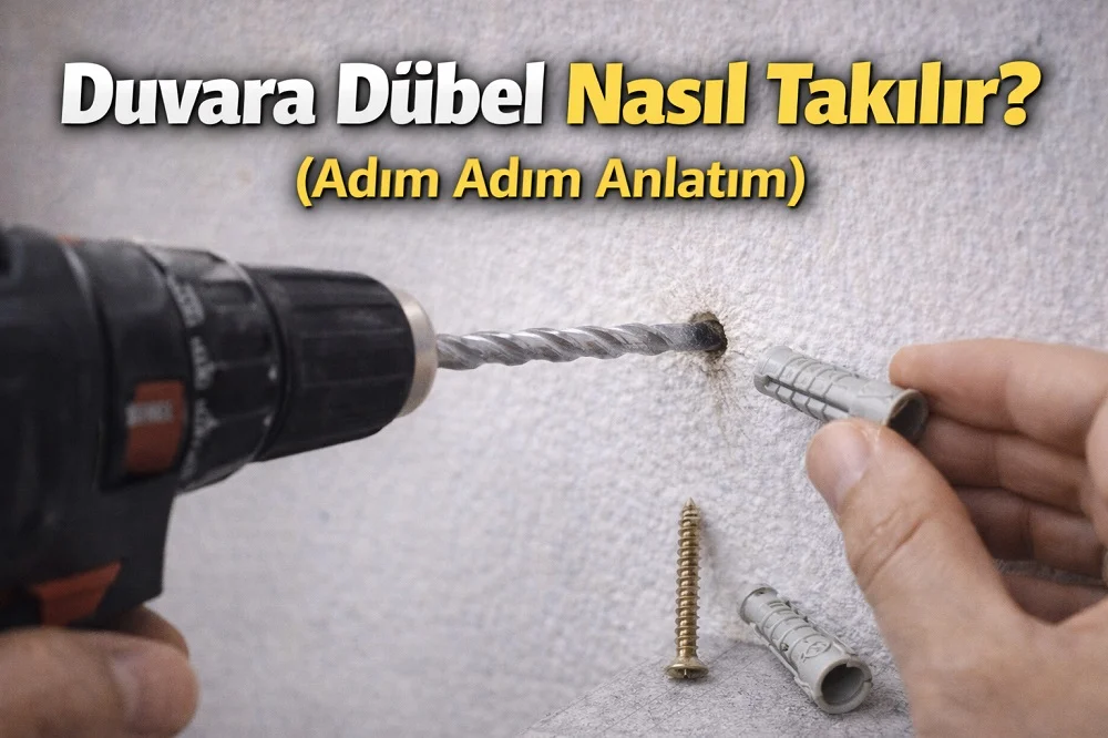 Duvara Dübel Nasıl Takılır