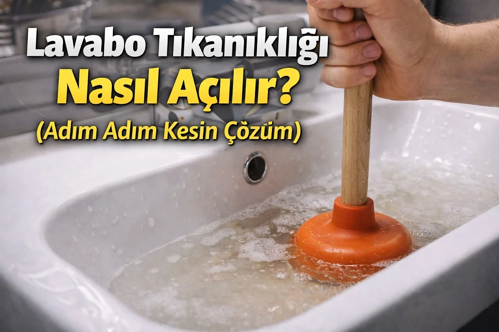 Lavabo Tıkanıklığı Nasıl Açılır
